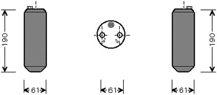 Volvo AIRCO DROGER +Turbo 5900D108