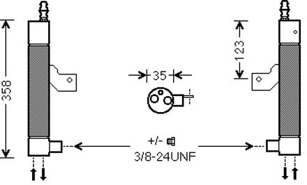 Volvo AIRCO DROGER -Turbo 5900D146