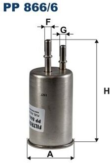 Volvo Brandstoffilter PP8666