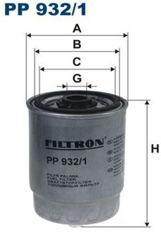 Volvo Brandstoffilter PP9321