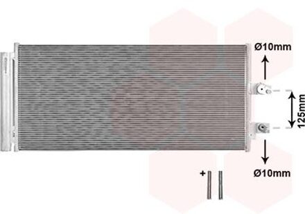 Volvo Condensor, airconditioning 59015700