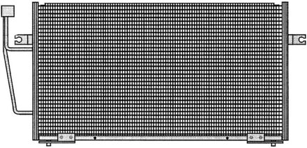 Volvo Condensor, airconditioning TSP0225204