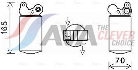 Volvo Droger, airconditioning VOD185