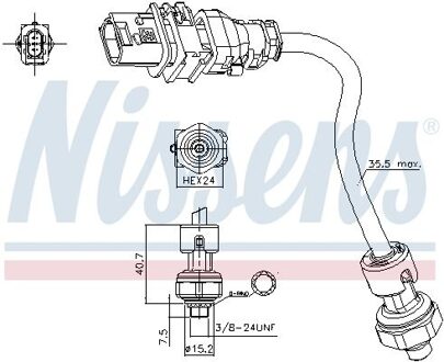 Volvo Drukschakelaar, airconditioning 301025