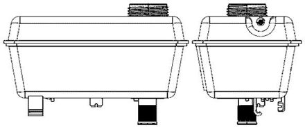 Volvo Expansietank, koelvloeistof CRT27000S