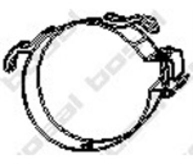 Volvo Houder, uitlaatsysteem