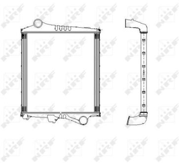 Volvo Intercooler, inlaatluchtkoeler 309304