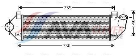 Volvo Intercooler, inlaatluchtkoeler