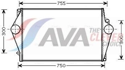 Volvo Intercooler, inlaatluchtkoeler