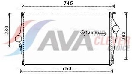 Volvo Intercooler, inlaatluchtkoeler