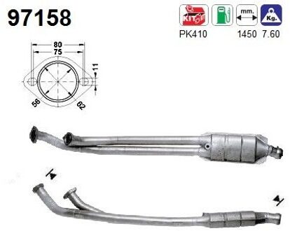 Volvo Katalysator 97158