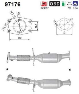 Volvo Katalysator 97176