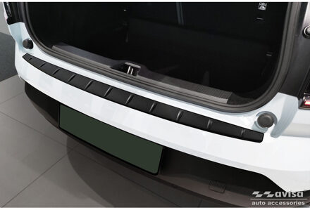 Volvo Matzwart RVS Achterbumperprotector passend voor Volvo EX30 2023- 'Ribs' AV240348