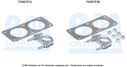 Volvo Montageset, katalysator FK90757