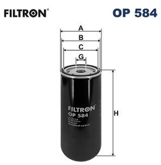 Volvo Oliefilter OP584