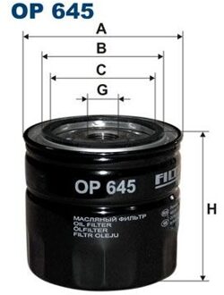 Volvo Oliefilter OP645