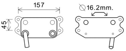 Volvo Oliekoeler C70/c60/c70/xc70 00- 59003154