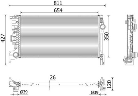 Volvo Radiateur CR2335000P