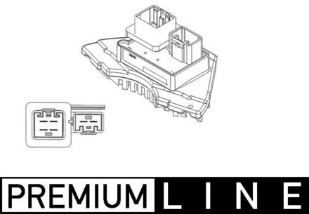 Volvo Regelaar, interieurventilator ABR35000P