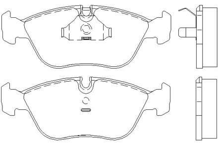 Volvo Remblokken set 2127304