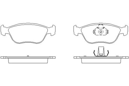Volvo Remblokken set 2149201