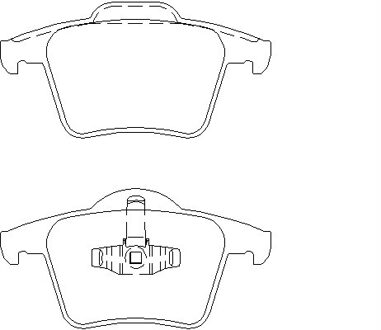 Volvo Remblokken set 2401101