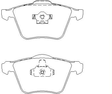 Volvo Remblokken set 2414101