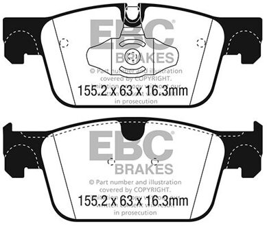 Volvo Remblokkenset Greenstuff DP22305