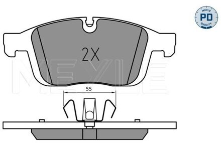 Volvo Remblokkenset, schijfrem 0252238619PD
