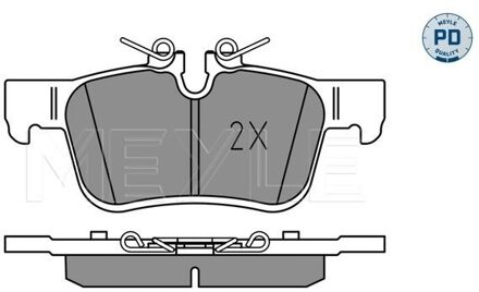 Volvo Remblokkenset, schijfrem 0252256816PD