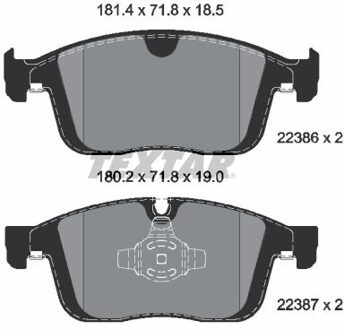Volvo Remblokkenset, schijfrem 2238601
