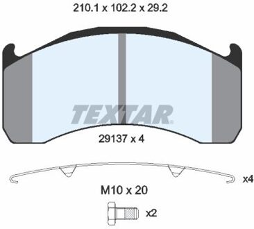 Volvo Remblokkenset, schijfrem 2913706