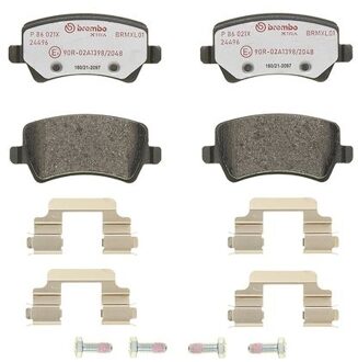 Volvo Remblokkenset, schijfrem BREMBO XTRA LINE P86021X