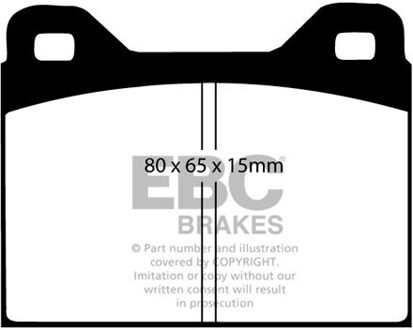 Volvo Remblokkenset, schijfrem DP135