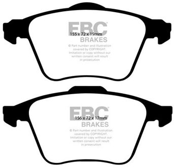 Volvo Remblokkenset, schijfrem DP1679