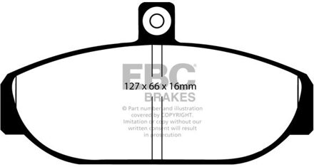 Volvo Remblokkenset, schijfrem DP435