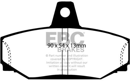 Volvo Remblokkenset, schijfrem DP793