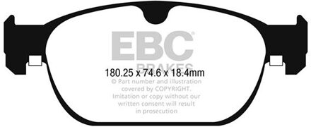 Volvo Remblokkenset, schijfrem DPX2260