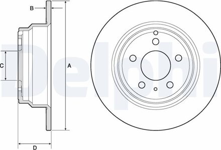 Volvo Remschijf BG2842