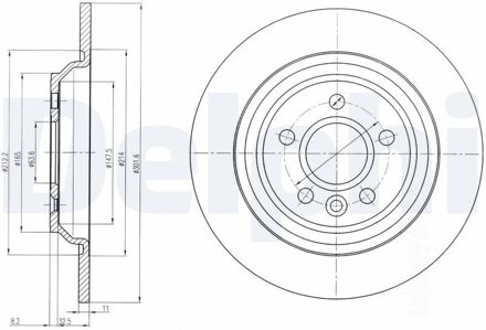 Volvo Remschijf BG4239C