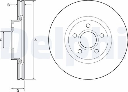 Volvo Remschijf BG4676C