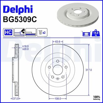 Volvo Remschijf BG5309C