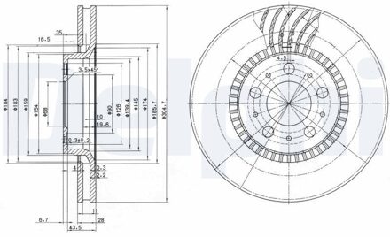 Volvo Remschijf BG9514