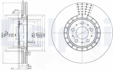 Volvo Remschijf BG9783C