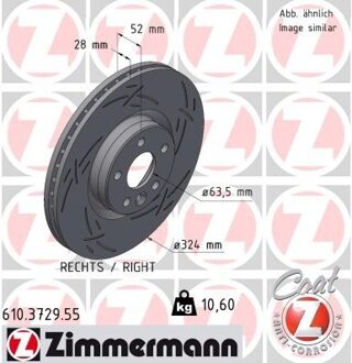 Volvo Remschijf BLACK Z 610372955