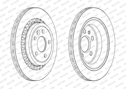 Volvo Remschijf DDF1802C