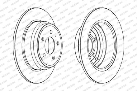 Volvo Remschijf DDF552C