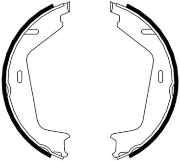 Volvo Remschoenset, parkeerrem 9071