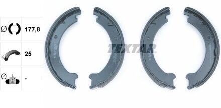 Volvo Remschoenset, parkeerrem 91046000