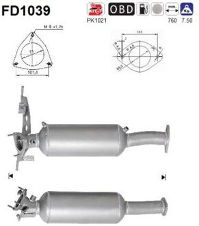 Volvo Roetfilter FD1039